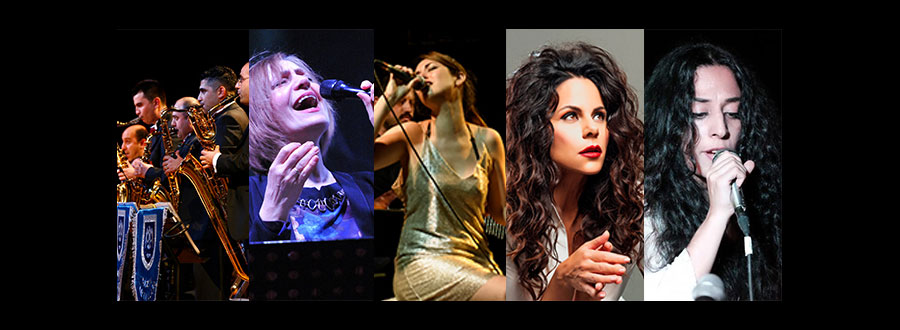 Hava Kuvvetleri Komutanlığı Cazın Kartalları Orkestrası Solistler: Yıldız İbrahimova, Evrim Özşuca, Şenay Lambaoğlu, Dolunay Obruk